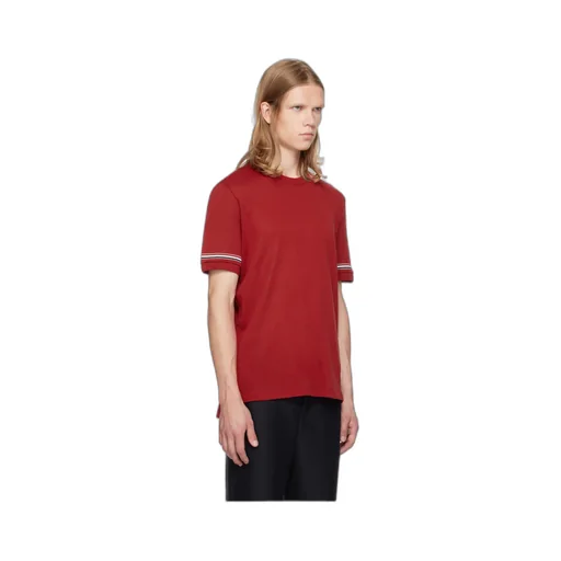 Stripe Detailed Crewneck T-Shirt