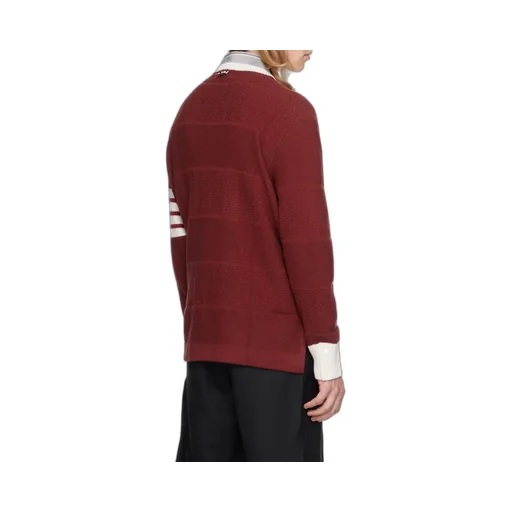 4-Bar Striped Crewneck Jumper