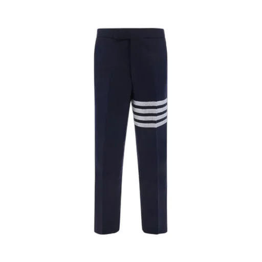 4-Bar Stripe Detailed Flannel Trousers