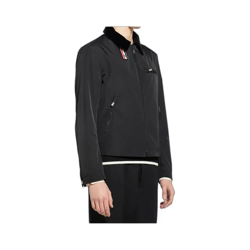 Rwb Stripe Zip-Up Padded Jacket