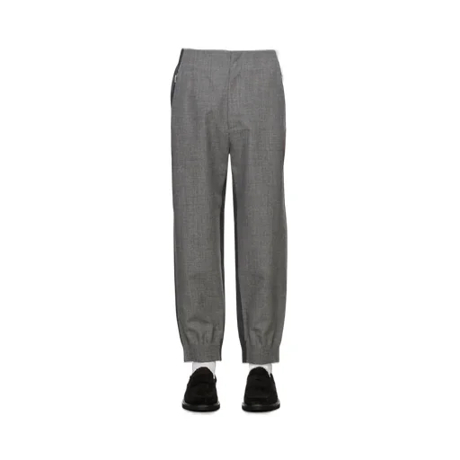 Colour-Block Tapered Track Pants