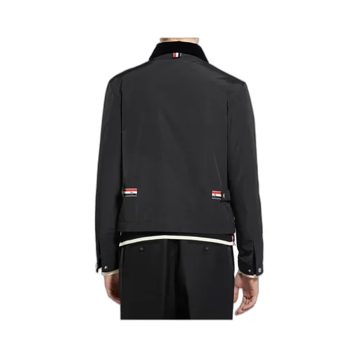 Rwb Stripe Zip-Up Padded Jacket