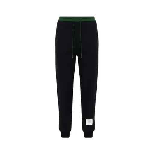Logo Patch Drawstring Pants
