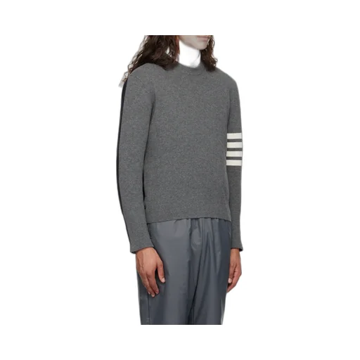 4-Bar Two-Toned Knitted Jumper