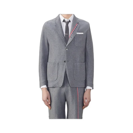 Rwb-Stripe Button-Up Jacket