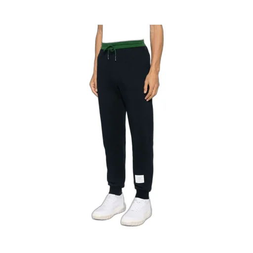 Logo Patch Drawstring Pants