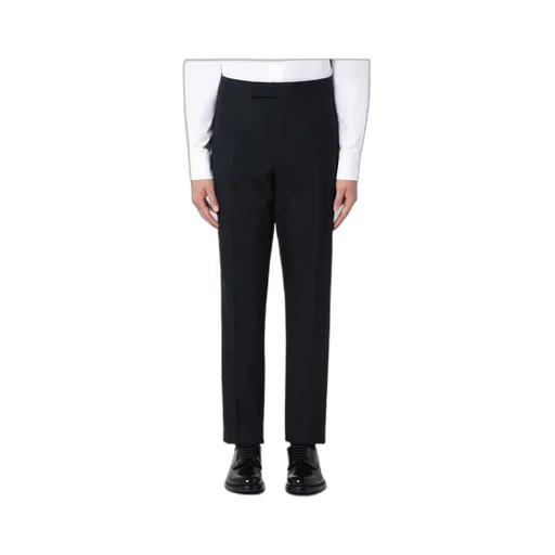 Mid-Waisted Skinny Trousers
