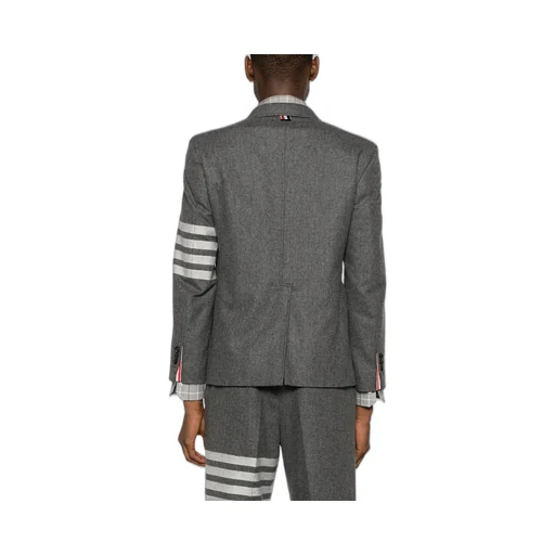 4-Bar Stripe Single-Breasted Blazer