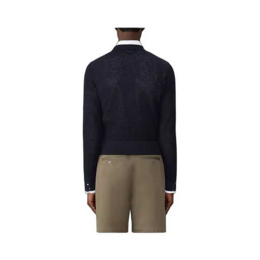 Open-Knit Crewneck Jumper