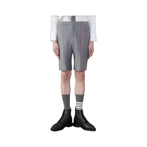 Rwb-Stripe Cotton Shorts