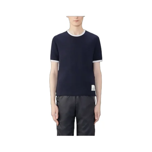 Logo Patch Crewneck T-Shirt