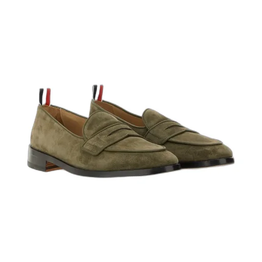 Rwb Striped Varsity Penny Loafers