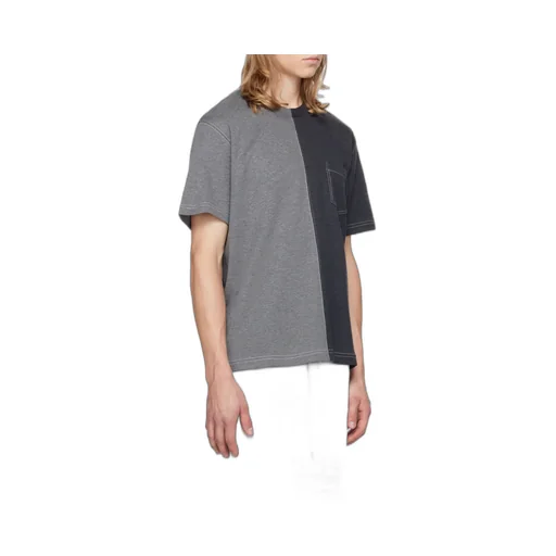 Two-Toned Crewneck T-Shirt