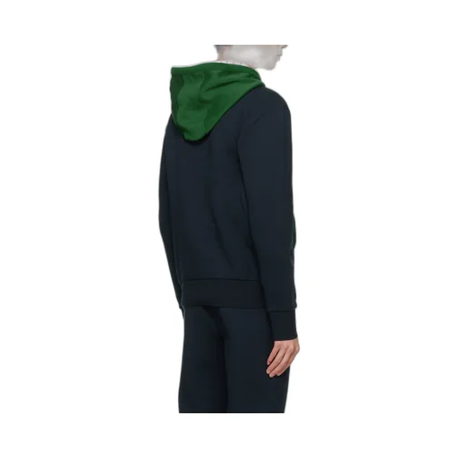 Colour-Block Drawstring Hoodie