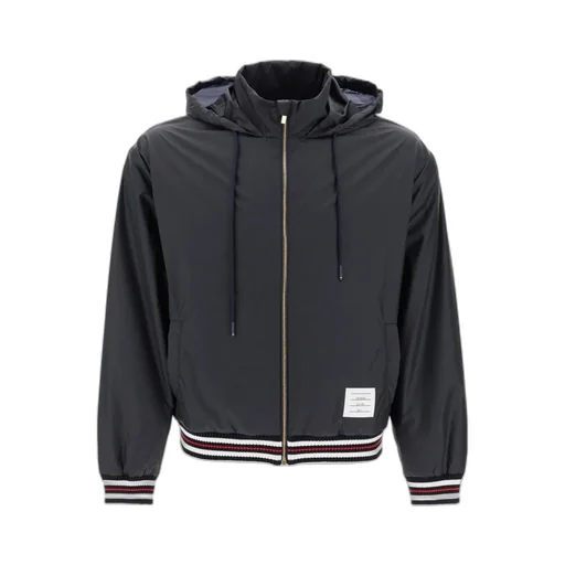Logo Patch Zip-Up Jacket