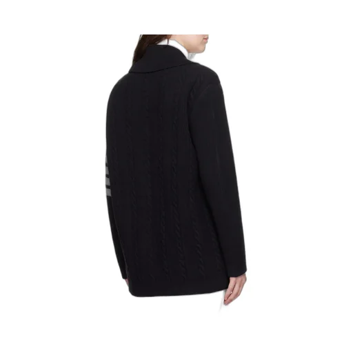 4 Bar Button-Up Cardigan