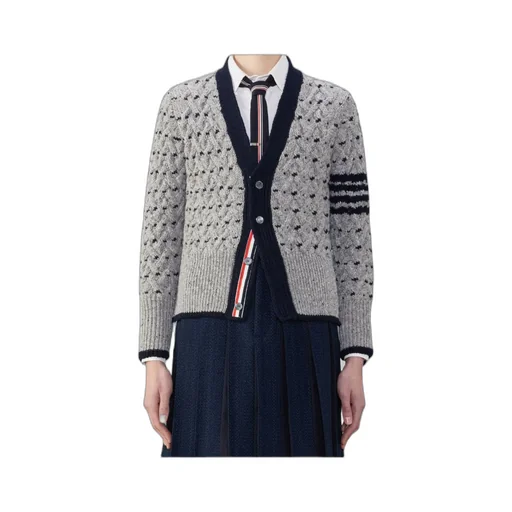 V-Neck Knitted Cardigan