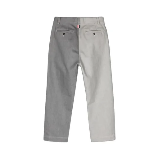 Two-Toned Mid-Rise Jeans