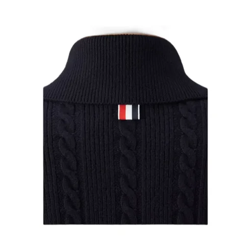 4 Bar Button-Up Cardigan