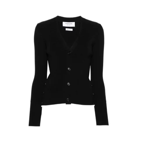 Ribbed Wool-Blend Cardigan