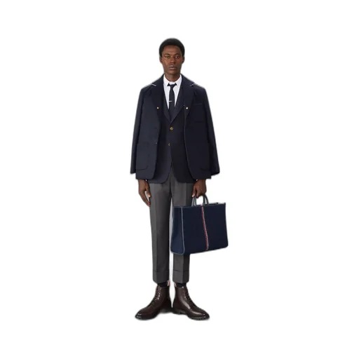 Single-Breasted Tailored Blazer