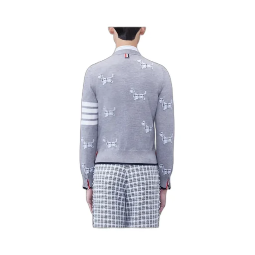 4-Bar V-Neck Hector Cardigan