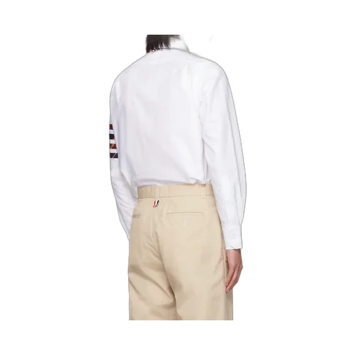 Stripe Detailed Long-Sleeved Shirt