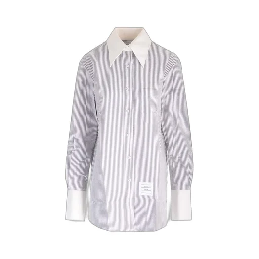 Seersucker Striped Shirt