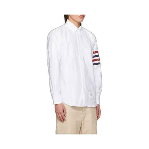 Stripe Detailed Long-Sleeved Shirt