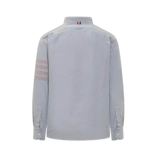4-Bar Stripe Curved Hem Shirt