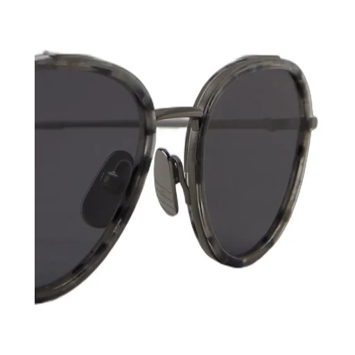 Logo-Engraved Pilot-Frame Sunglasses