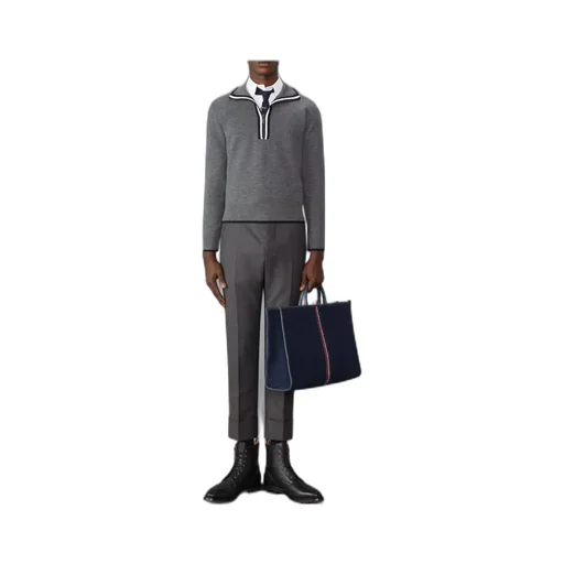 Milano Stitched Zip-Up Pullover
