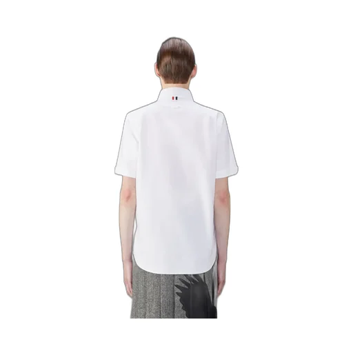 Raven-Embroidered Cotton Shirt