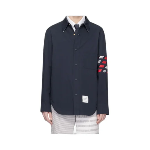Long-Sleeved Lapel Shirt
