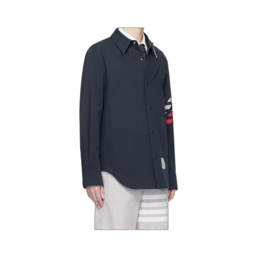 Long-Sleeved Lapel Shirt