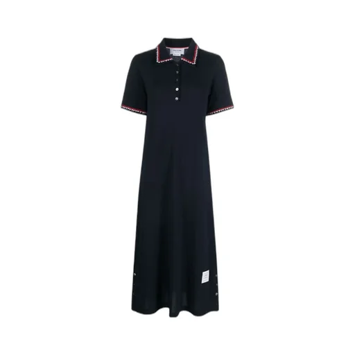Rwb Striped Short Sleeved Polo Dress