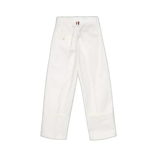 Pressed-Crease Tapered Trousers
