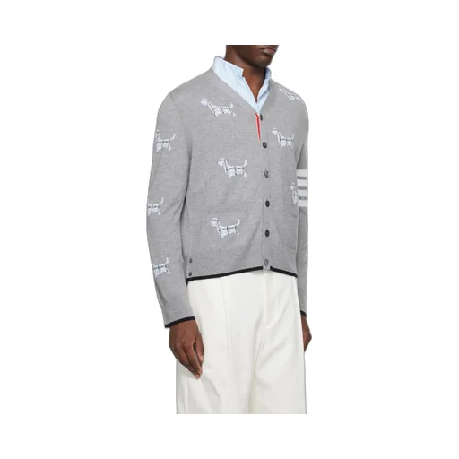 4-Bar V-Neck Hector Cardigan