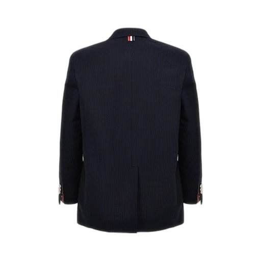 Single Breasted Seersucker Blazer