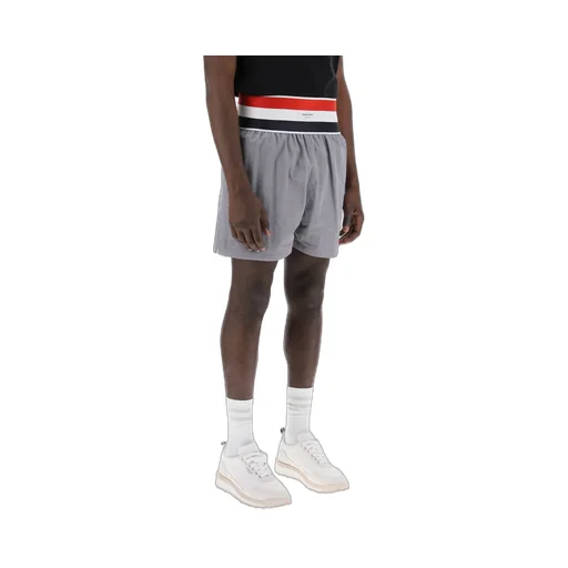 Ripstop Logo Tag Bermuda Shorts