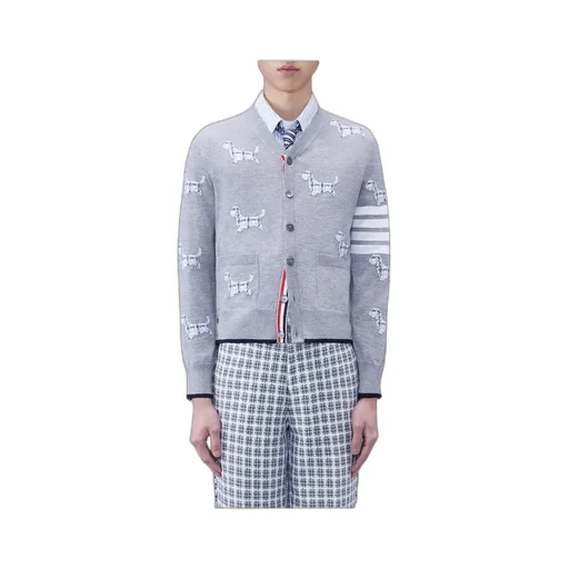 4-Bar V-Neck Hector Cardigan