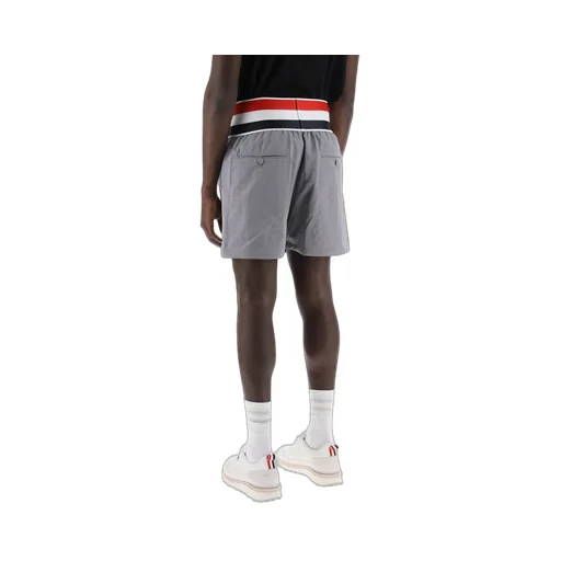 Ripstop Logo Tag Bermuda Shorts