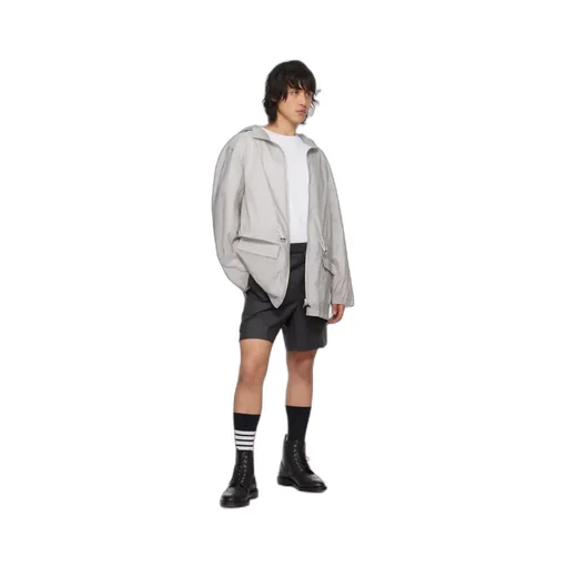 Hooded Zipper Casual Jacket