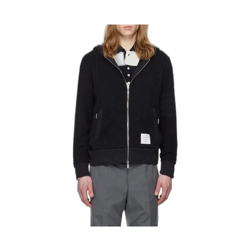 4-Bar Stripe Zip-Up Hoodie