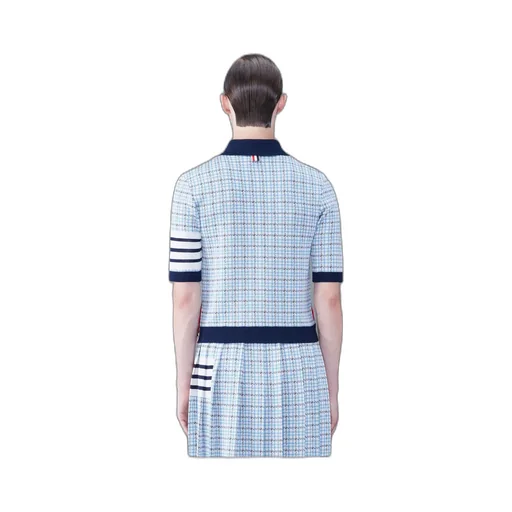 Check Jacquard Polo Shirt