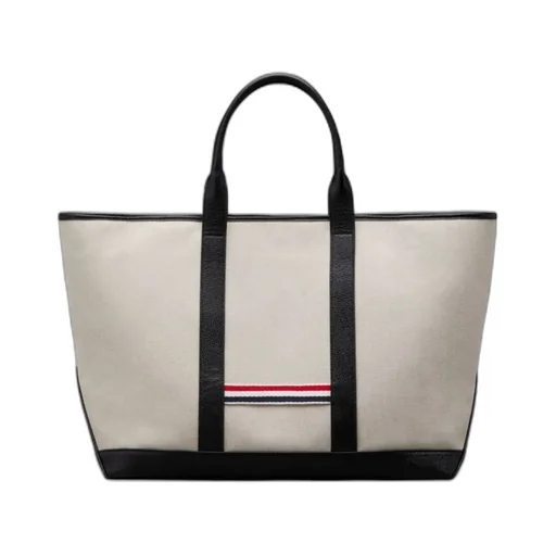 Medium Rwb Stripe Top Handle Bag