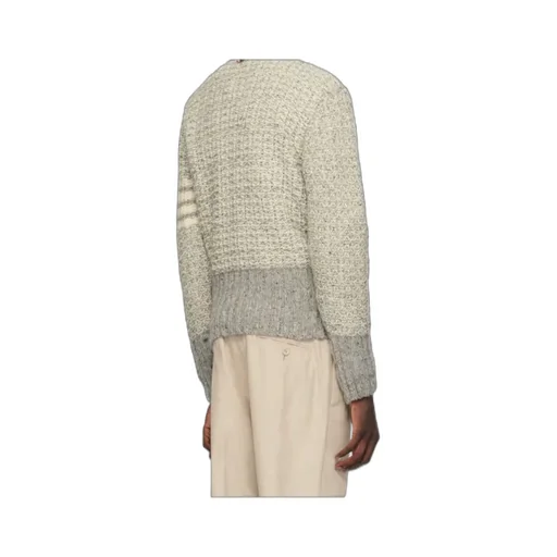 4-Bar Stripe Knitted Jumper