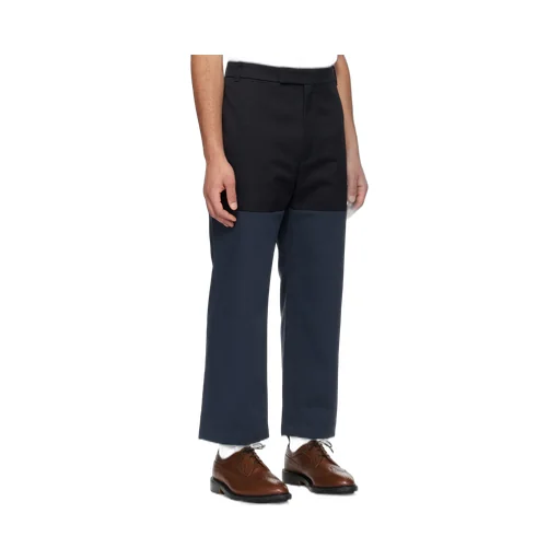 Panelled Straight Leg Pants