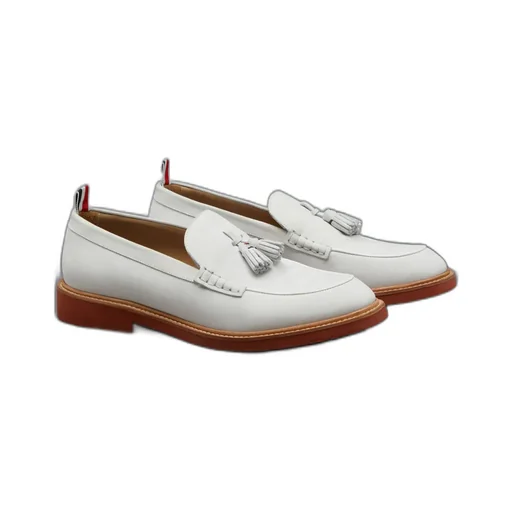 Tasselled Leather Loafers