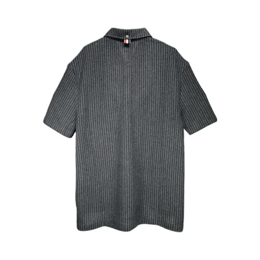 Lapel Short-Sleeved Shirt